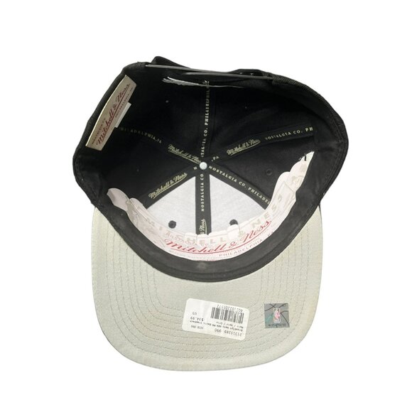 Brooklyn Nets‎ NBA Classic Snapback Hat Black Mitchell and Ness - Picture 9 of 12